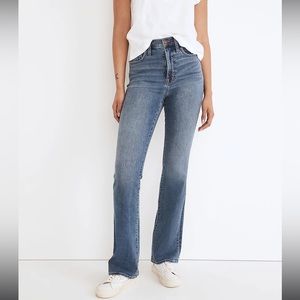 Madewell Petite Skinny Flare Jeans in Whalen Wash size Petite 25